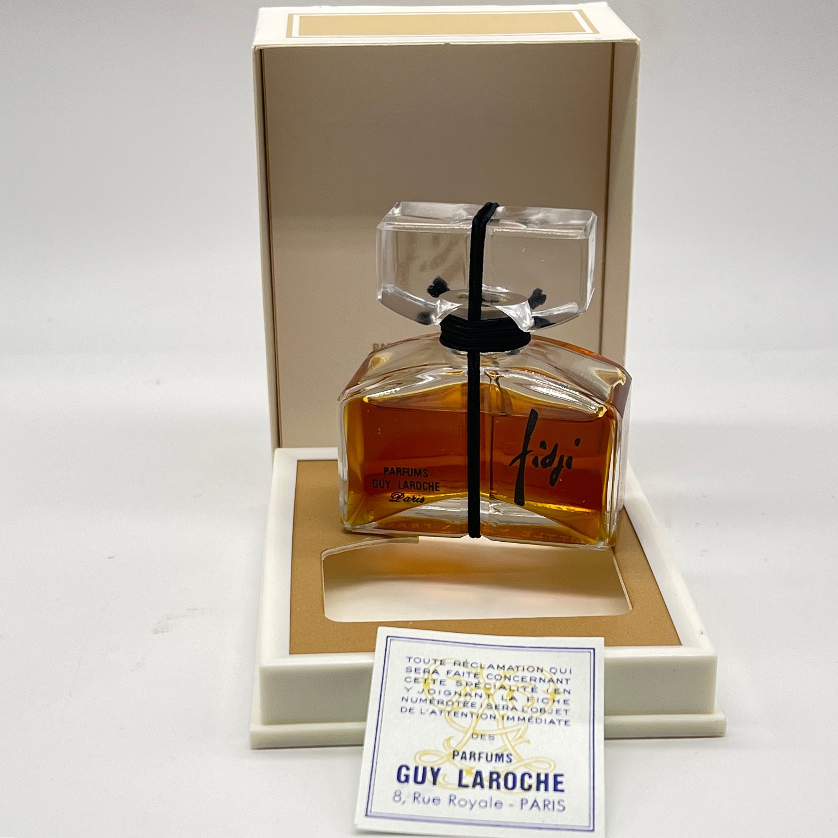 Vintage Fidji Guy Laroche Pure Perfume, 1966, 30ml Splash - Sealed