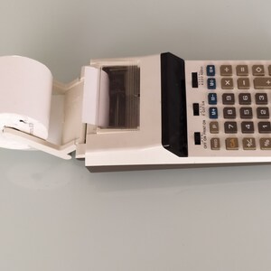 Casio calculator Mini printing calculator Vintage printing calculatore image 5