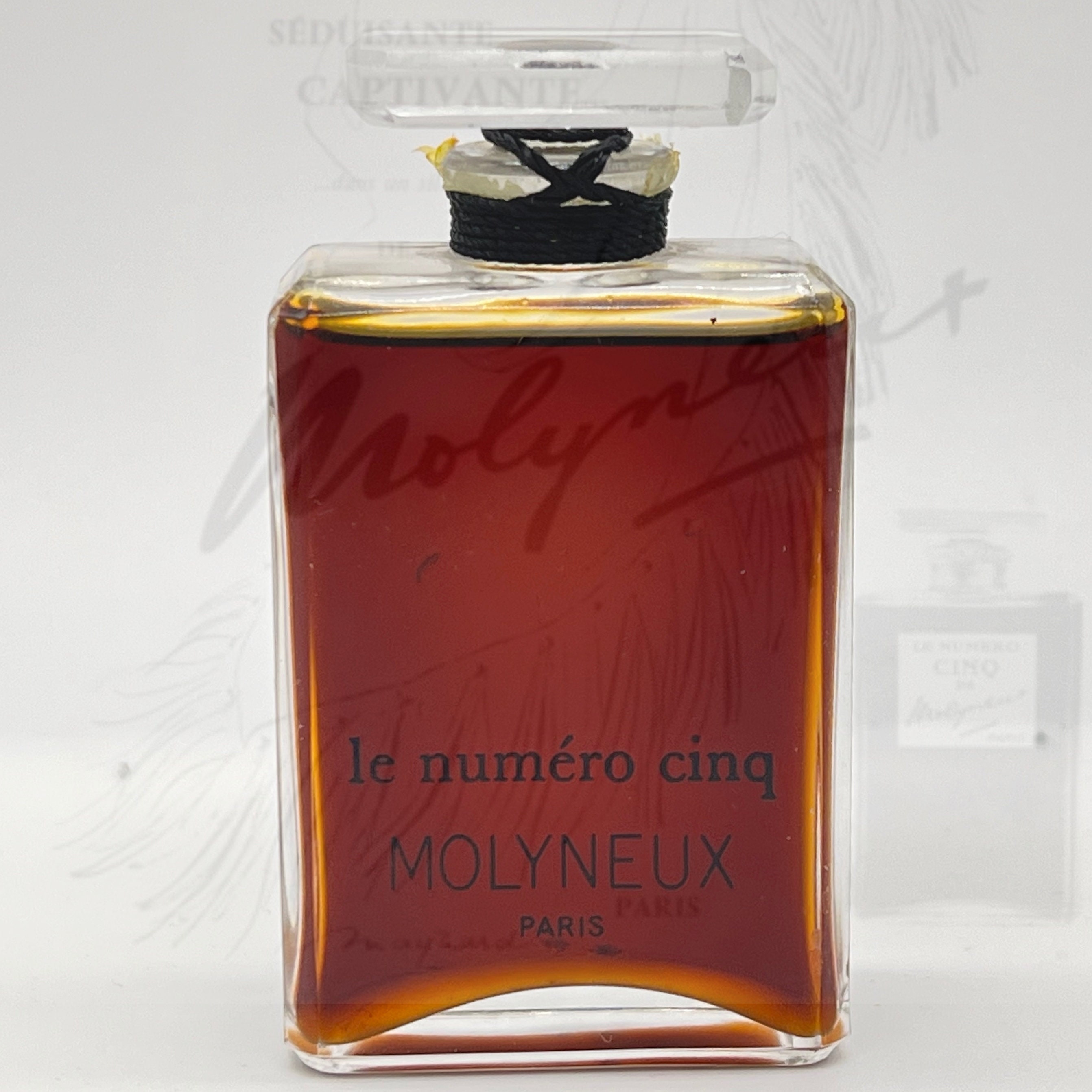 MOLYNEUX LE NUMERO CINQ 香水瓶⭐1930年代 Vintage Le Numero Cinq Perfume – Molyneux Paris, 30s Women's