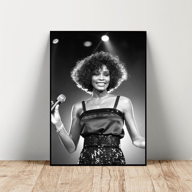 Discover Whitney Houston Canvas Poster