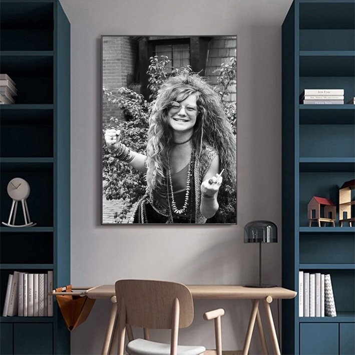 Janis Joplin Canvas Poster Canvas Art Painting Wall Art - Etsy