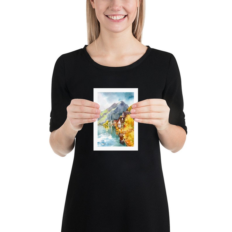 Austria Hallstatt Poster