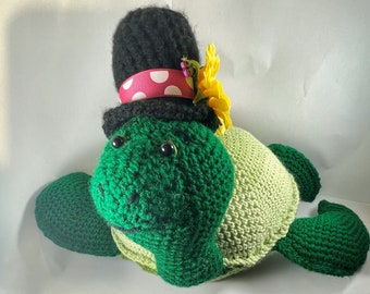 Theodore Turtle: Crochet Cutie, Plush Toy Perfect for Fun Gifting and Nursery Decor