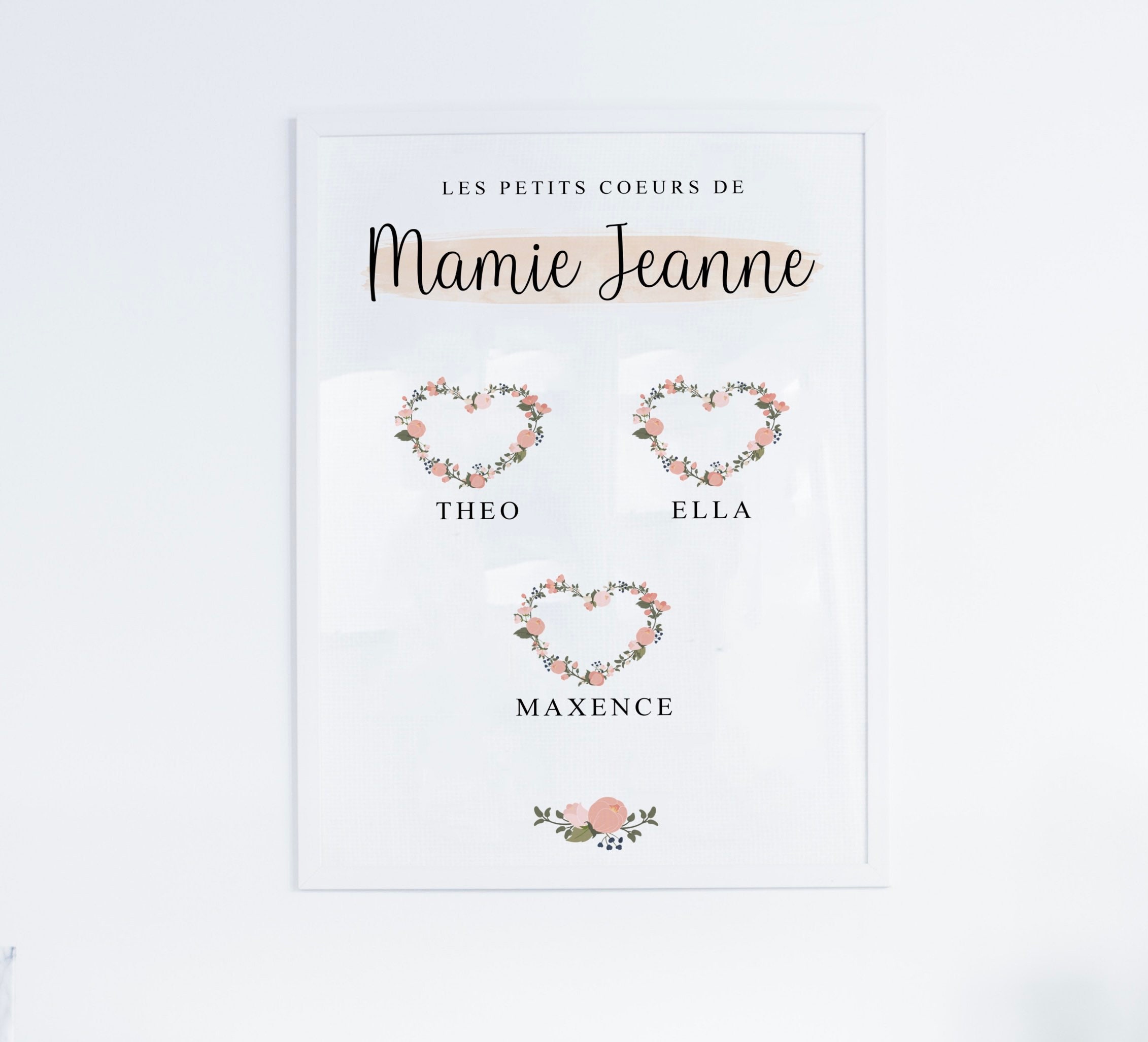 Affiche Les Petits Cœurs