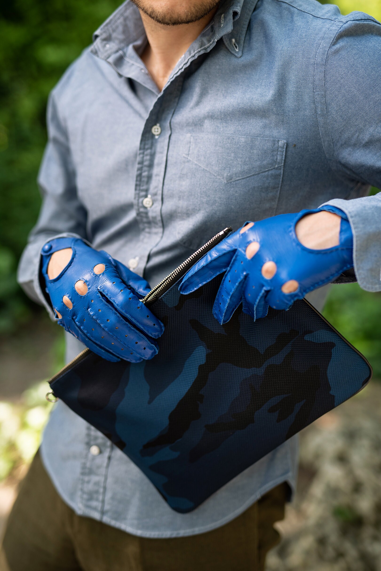 Leather Palm and Drivers Gloves