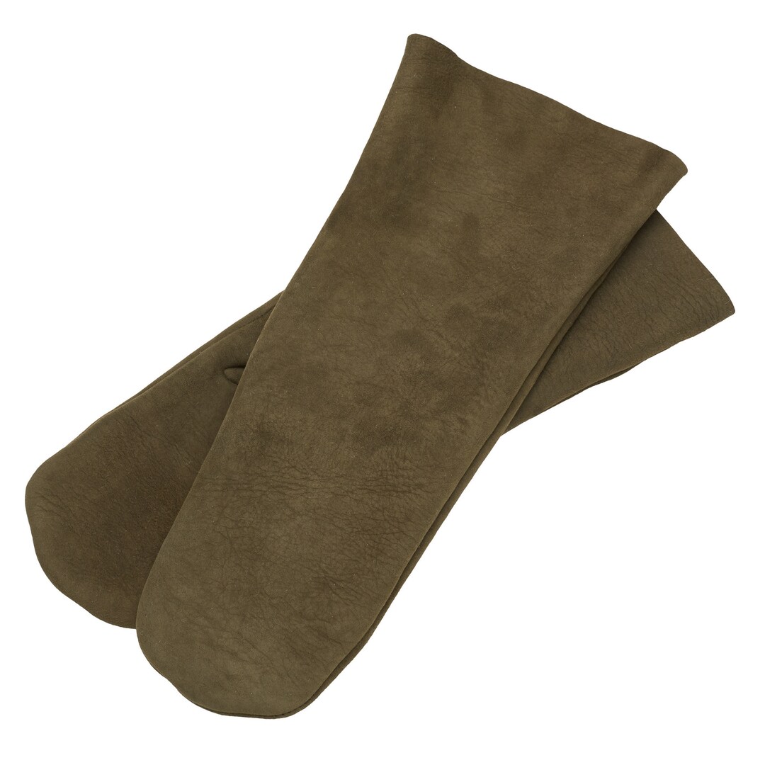 Courmayeur Women's Shearling Gloves in Loden Green Sheepskin Leather Etsy