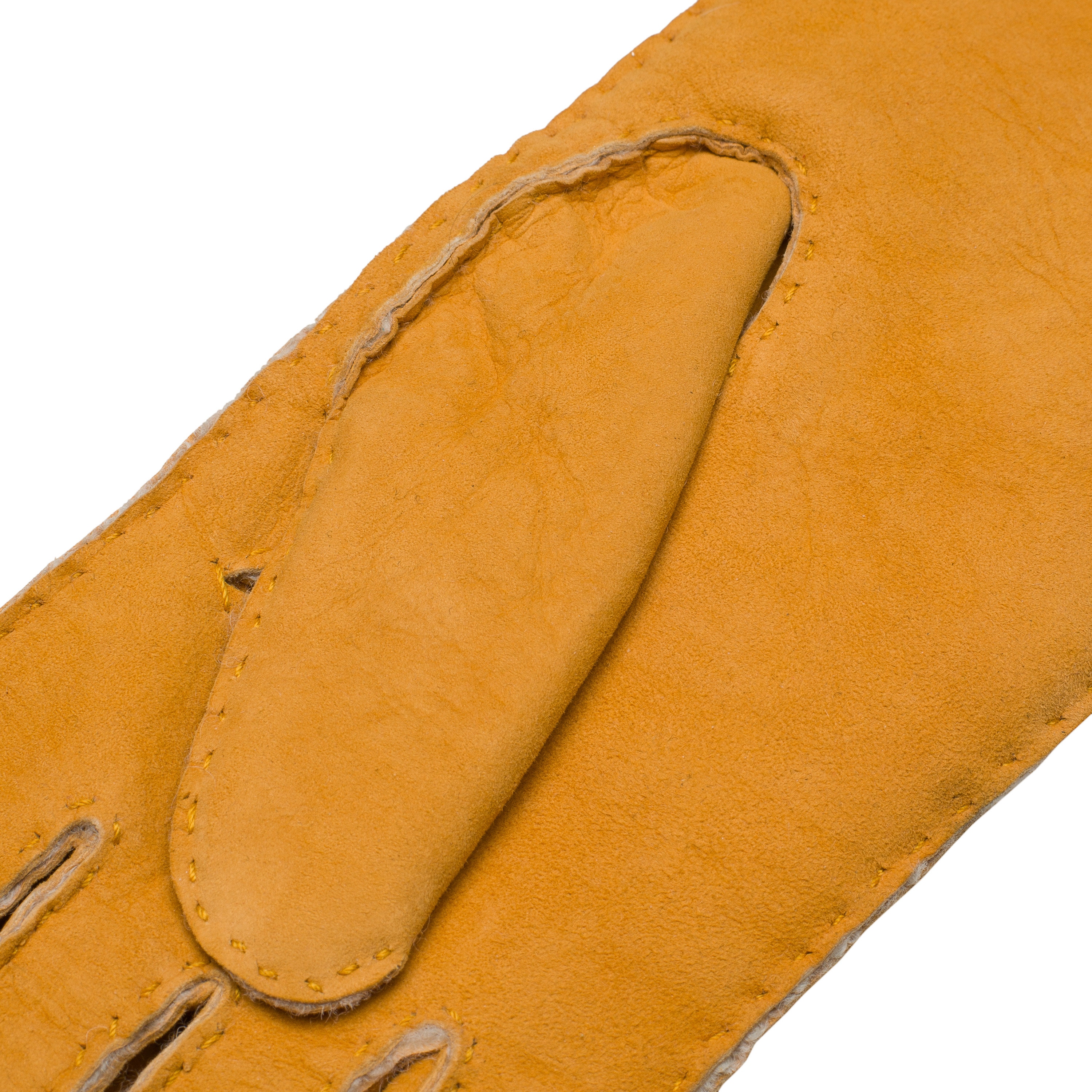 Sella Nevea Women's Shearling Gloves in Yellow Cab Etsy