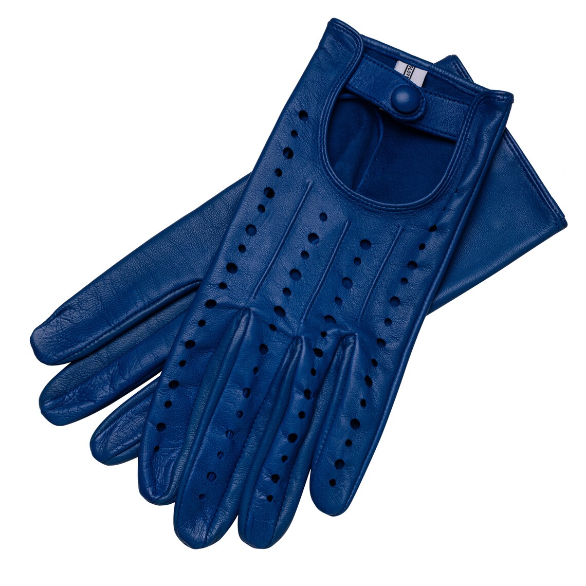 Women's Driving Gloves in Nappa Leather Rimini in Royal Etsy