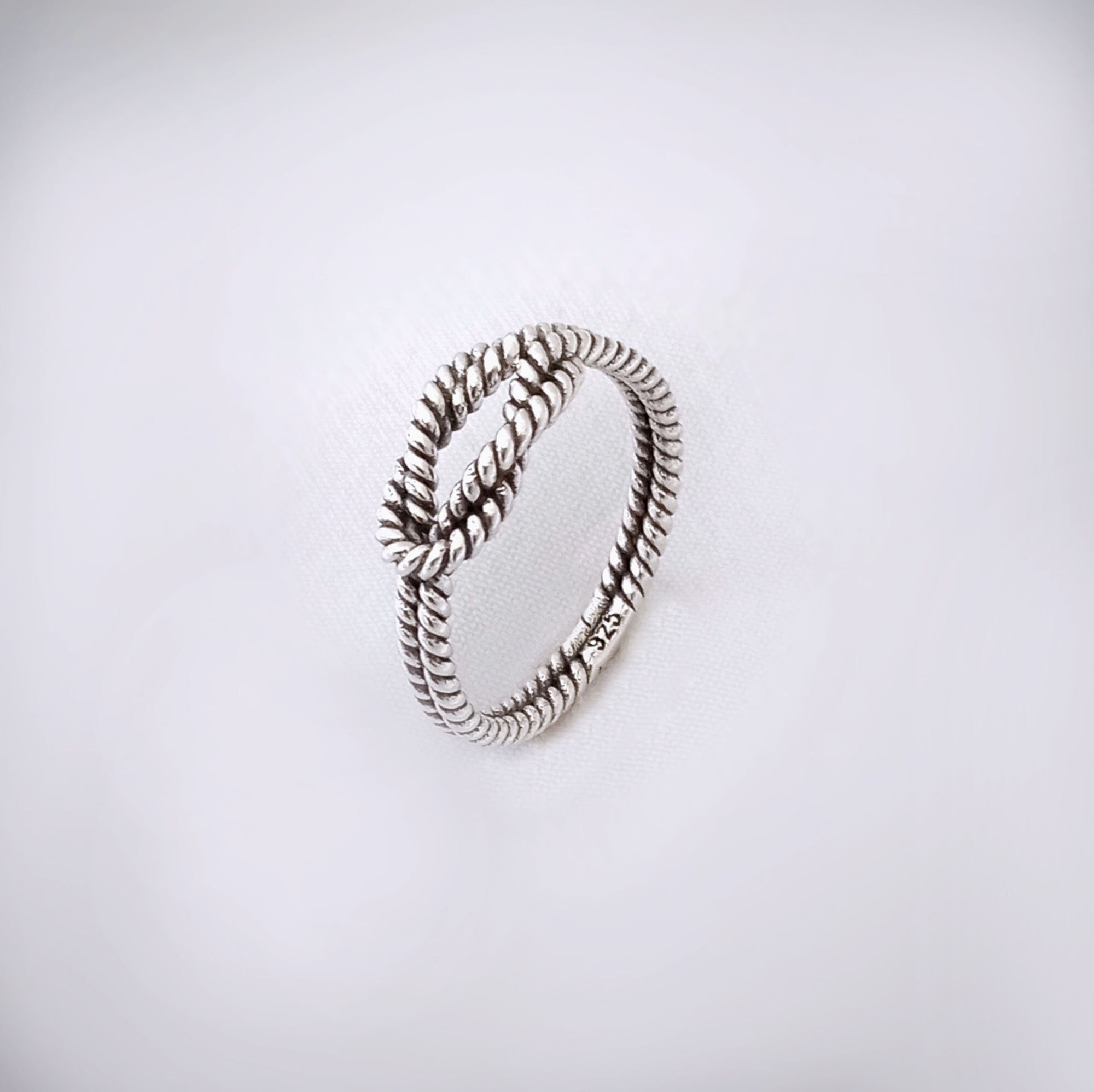 AME JEWELS ANELLO INFINITO IN ARGENTO 925 - Foto 2