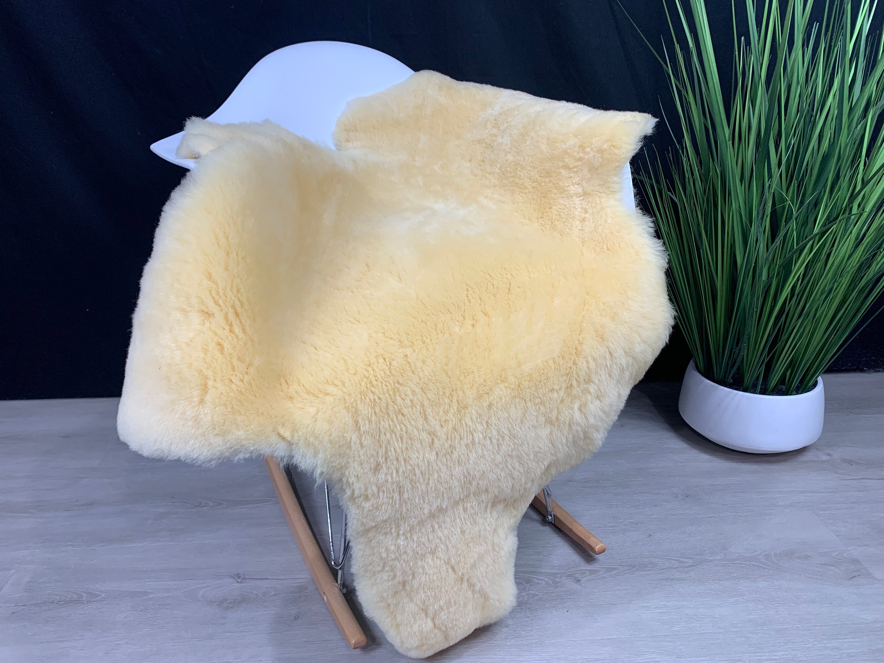 Real Natural Medical Sheepskin Rug Underlay Bed Pad Baby Etsy