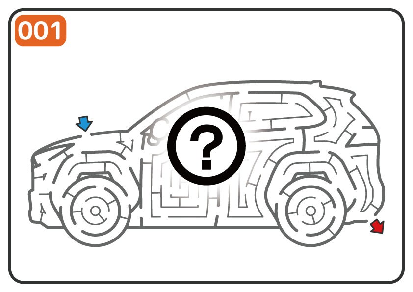 Car Maze Print Printable Digital Download Etsy
