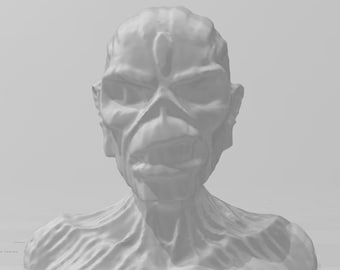 iron maiden bust