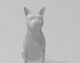 Staffordshire Bull Terrier stl file
