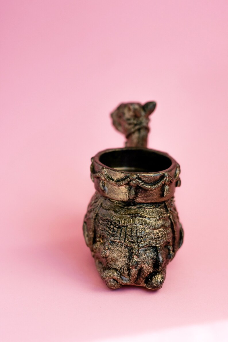 Camel candle holder AA gifts camel figurine sobriety gift men Etsy