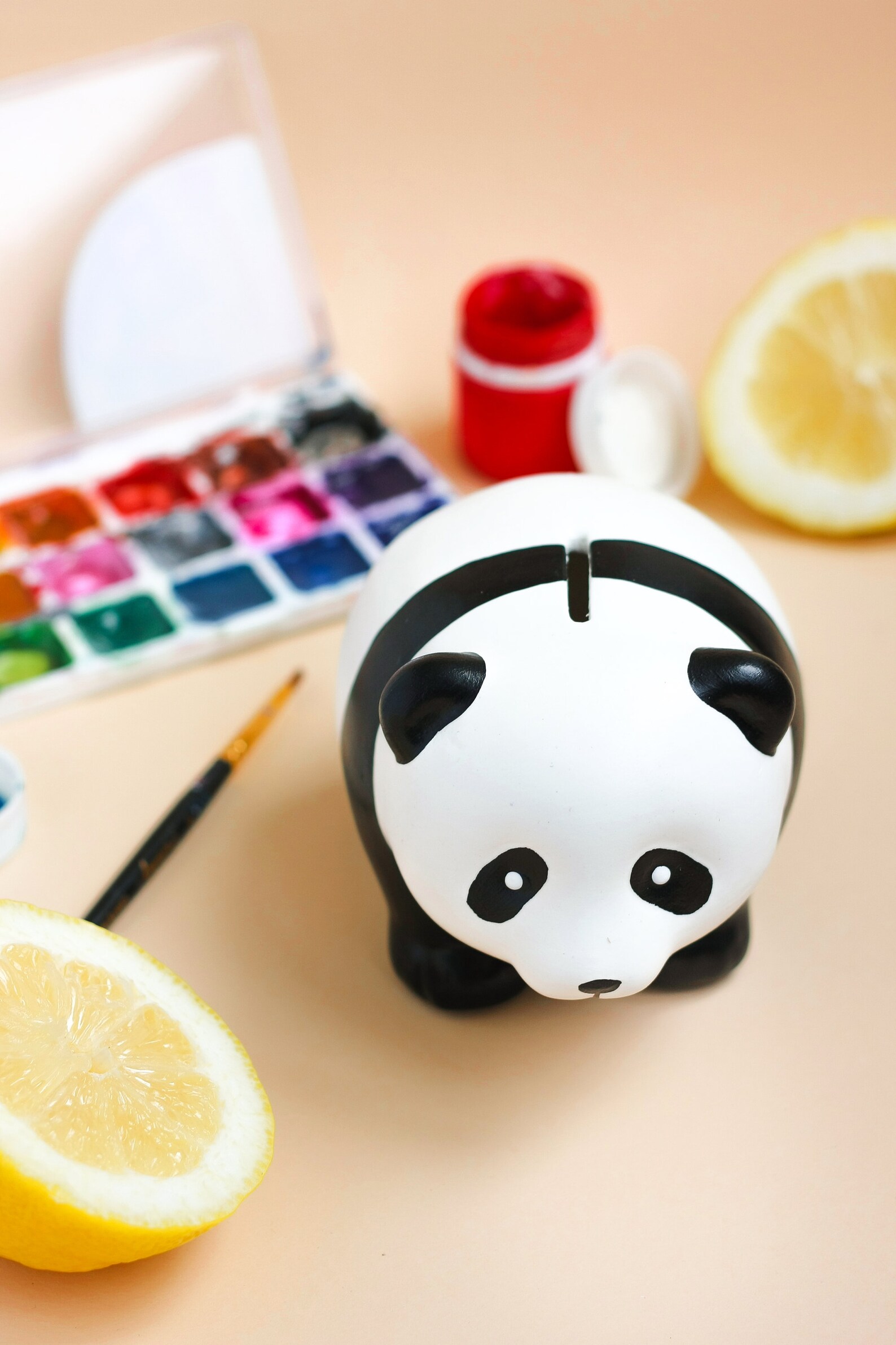 Panda piggy bank custom piggy bank adult panda bank piggy Etsy