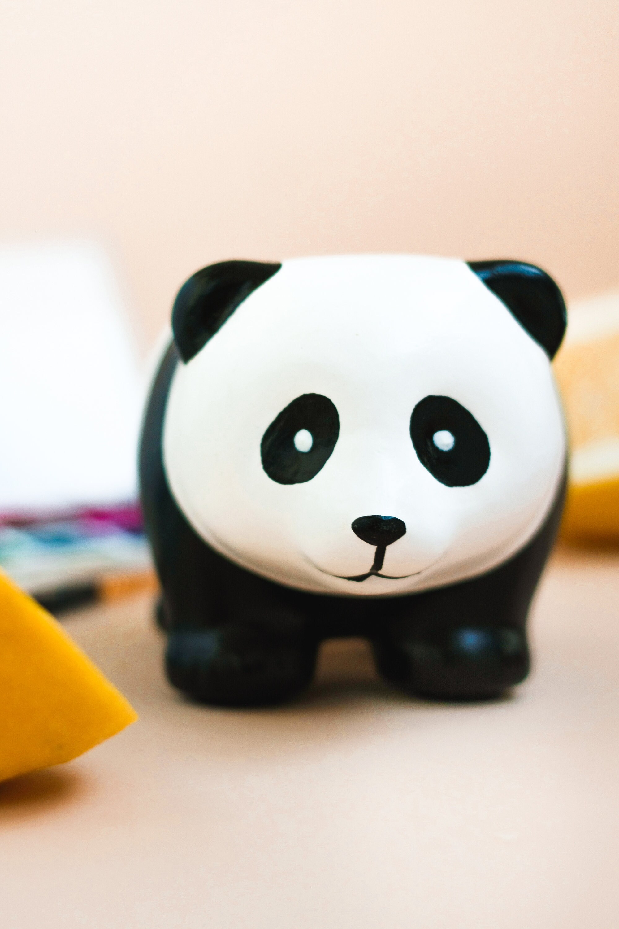 Panda planter personalized panda plant pot ceramic panda pot Etsy