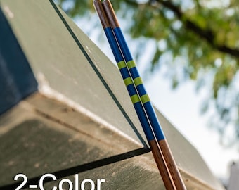 Hickory Golf Alignment Sticks - 2 Color - Stripes