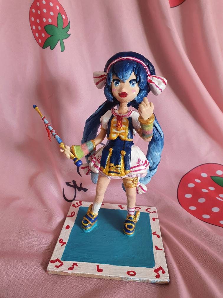 Otomachi Una Sugar Vocaloid Anime Handgemachte Polymerclay Etsy