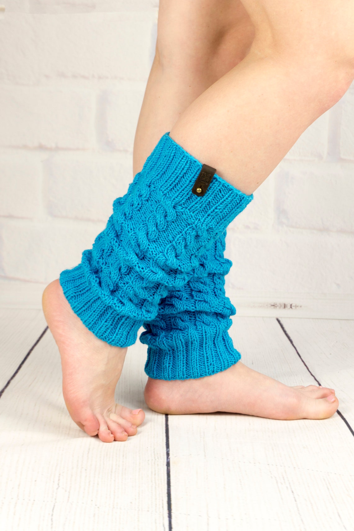 Aura Knee-High Legwarmers (Baby Blue) main image 0