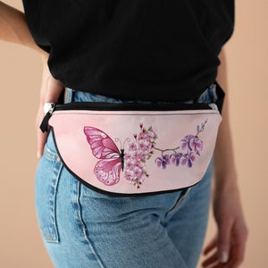 Fanny Pack with butterfly