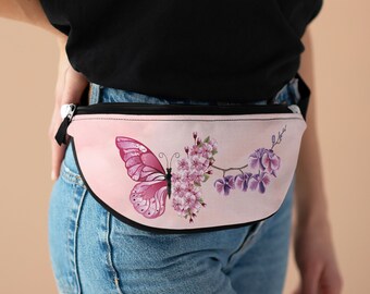 Fanny Pack with butterfly
