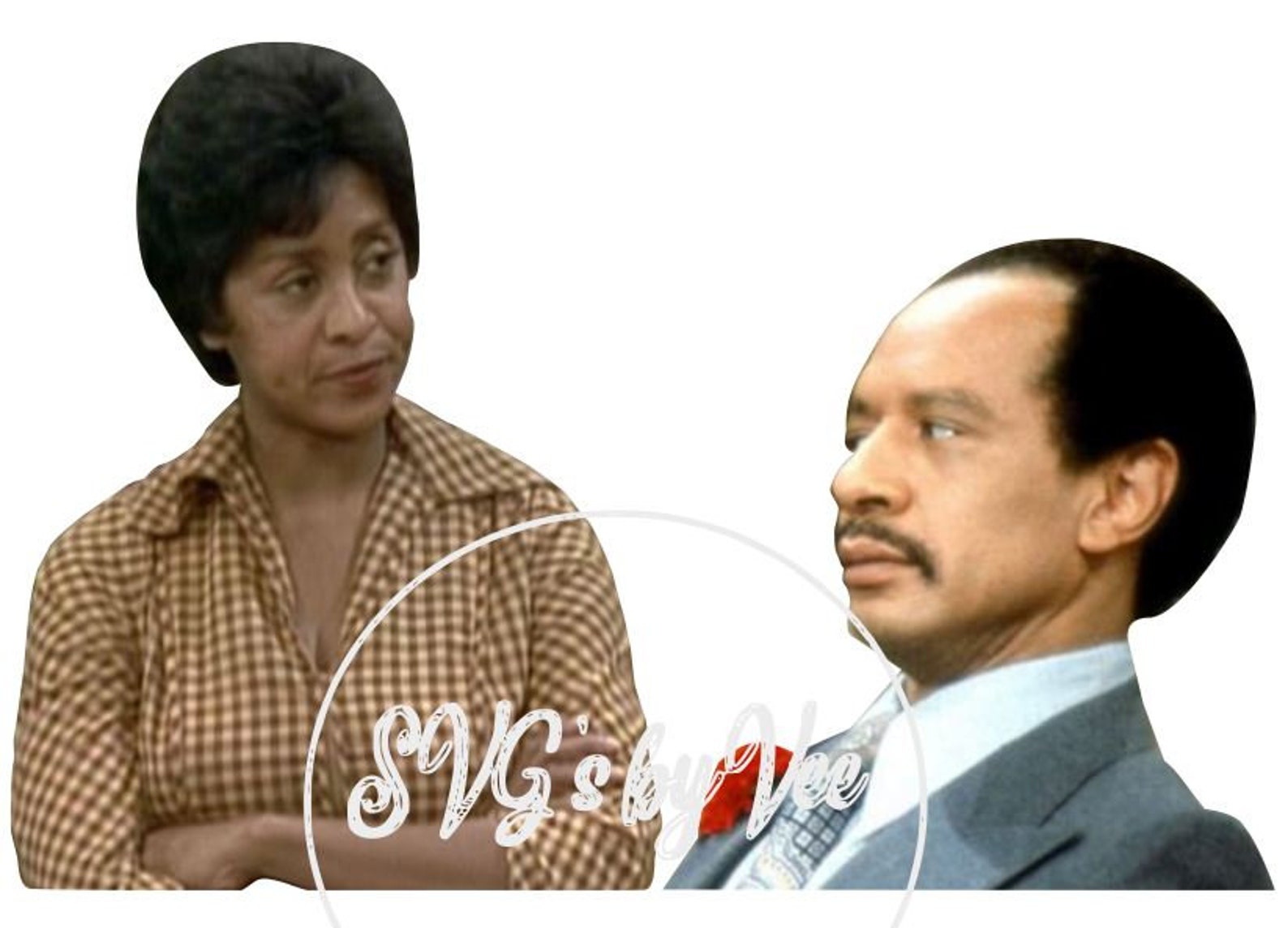 Florence & The Jeffersons PNG Print and Cut Etsy