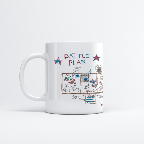 Home Alone Battle Plan Mug