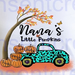 vovó nana mimi personalizável, vovó pequena abóbora PNG, nomes personalizados PNG para sublimação, impressão para corte, outono outono Halloween