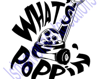 SVG de What's Poppin': Diseño de bebé en el patio de recreo, Cricut y Silhouette (descarga digital)