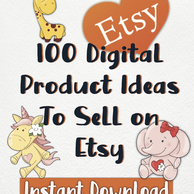 Top Selling Items Etsy