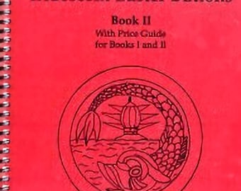 Identify your buttons in A Carnival of Iridescent Luster Buttons Red Book vol II Ruth M Clark. patterns for ANY BUTTON not just Black Glass