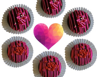 Hot Chocolate Bombs As seen on Tik Tok Bug size 3 in each Gourmet Hot Chocolate Cocoa Bombs Valentines Gift