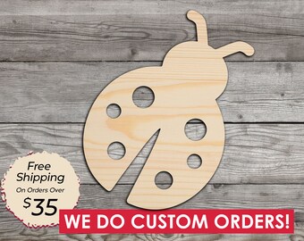 Ladybug Cutouts Etsy