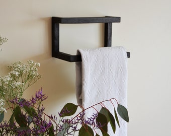 Bathroom Wall Towel Rack, Bathroom Organization, Bath Towel Holder, Wall Towel Storage, Mounted Towel Rack Holder for Bathroom Wall