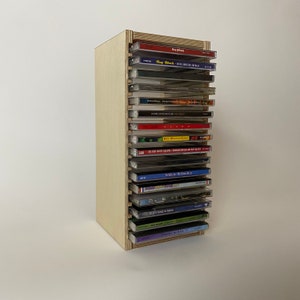CD Storage Display Rack, Wooden CD Storage Box, CD Holder
