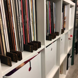 Eco Friendly,Both Sides Vinyl Record Dividers, A to Z, Poplar Record Dividers, Vinyl Album Organization, LP Separators image 9