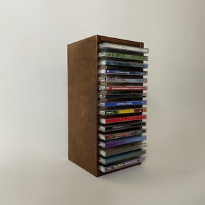 CD Storage Display Rack, Wooden CD Storage Box, CD Holder