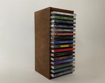 CD Storage Display Rack, Wooden CD Storage Box, CD Holder