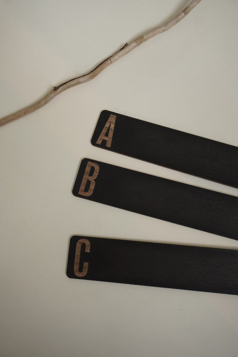 Eco Friendly Black Both Sides Vinyl Record Dividers A to Z Etsy