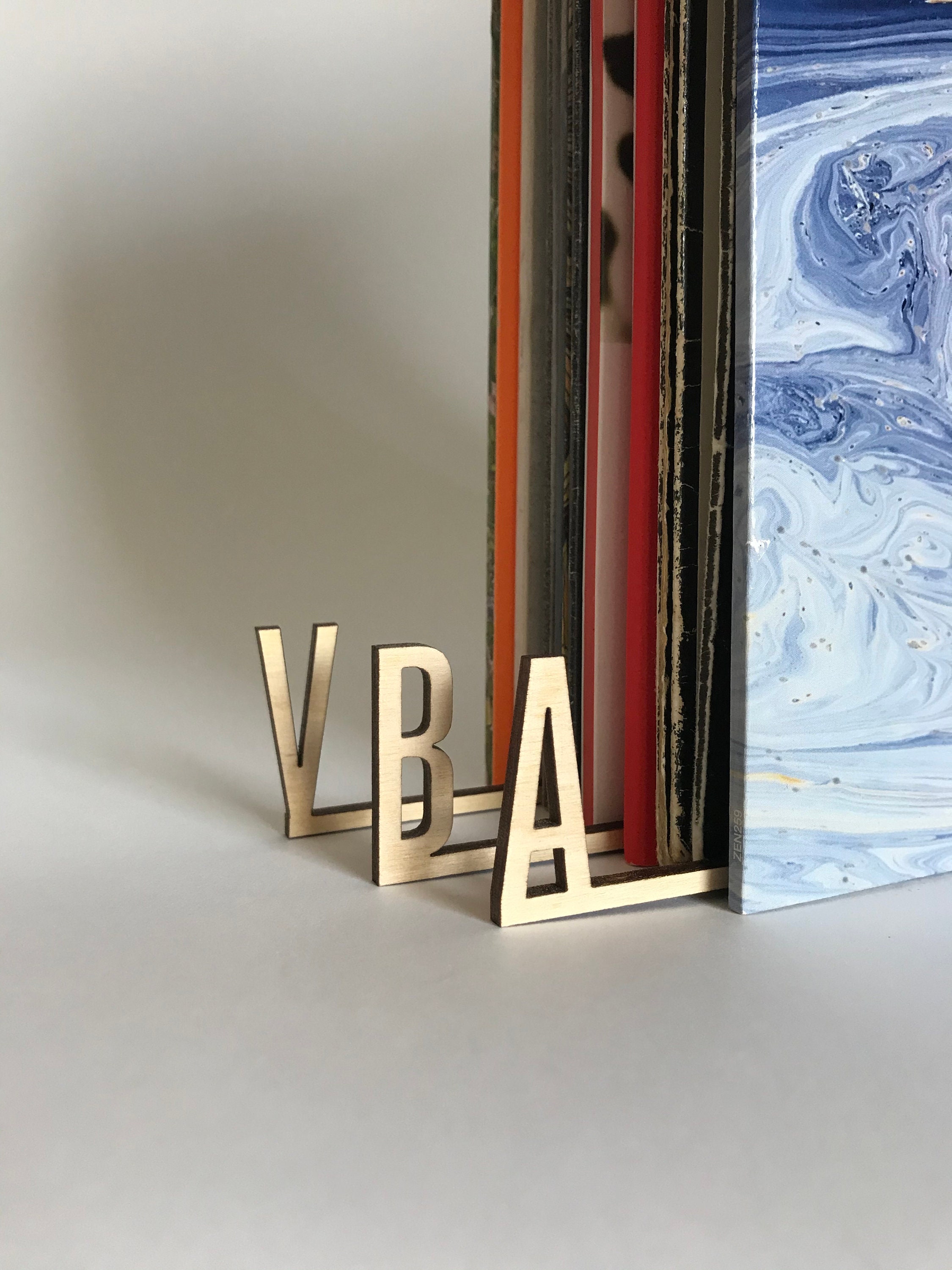 Eco Friendly, Vinyl Record Dividers, A to Z, Poplar Record Dividers, Vinyl Album Organization, LP Separators