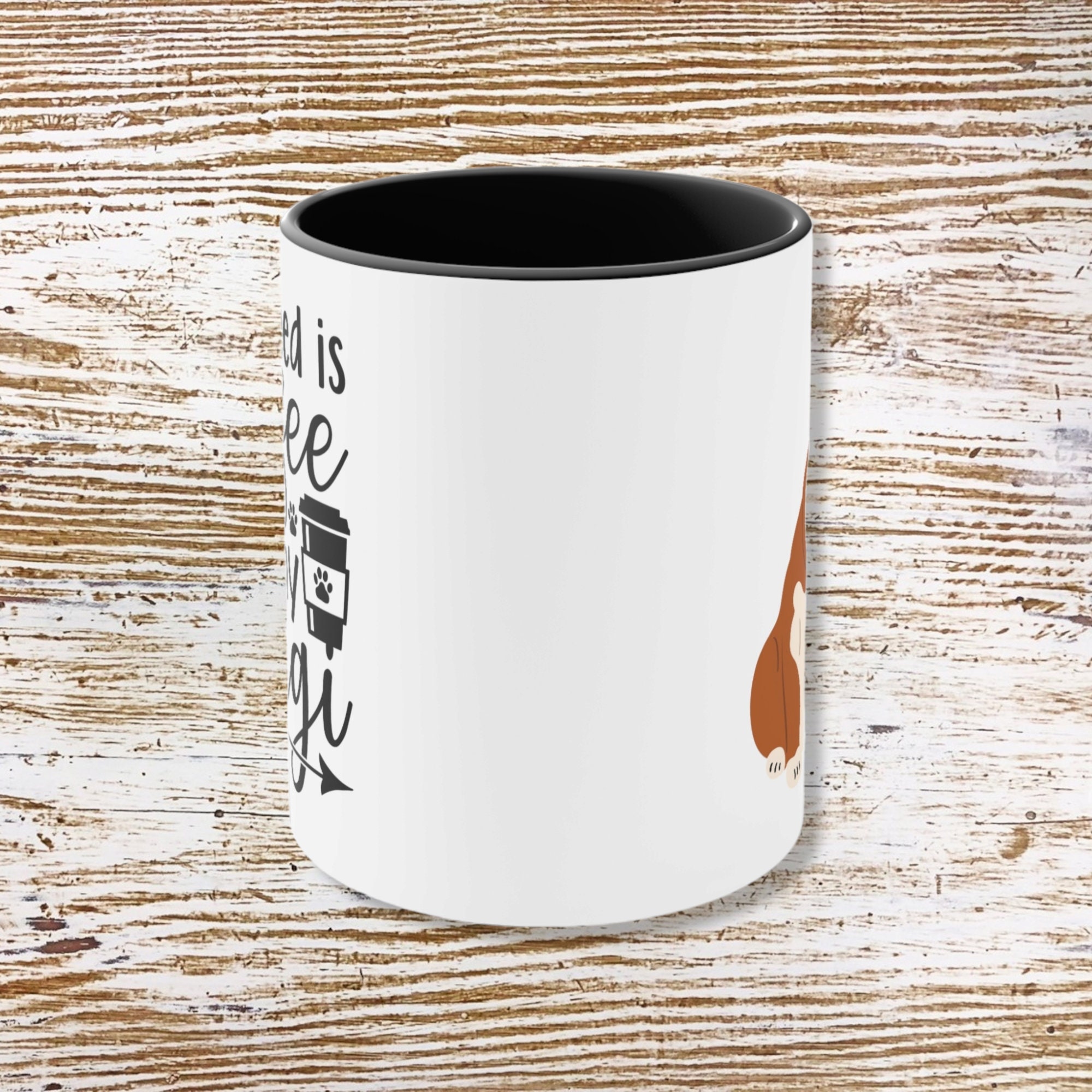 Corgi Mug - All I Need is Coffee and My Corgi - 11 Ounce Accent Coffee Mug  Black Inside and Handle - Corgi Coffee Mug - Corgi Lover Gift - Etsy