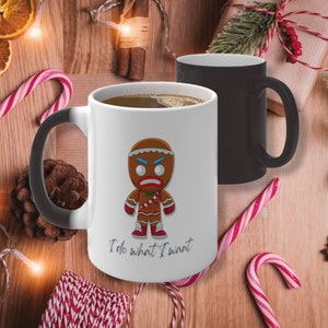 I Do What I Want Funny Coffee Mug Funny Christmas Coffee Mug Gift for Her Gift for Him Sarcastic Coffee Mug Color-Changing Coffee Mug