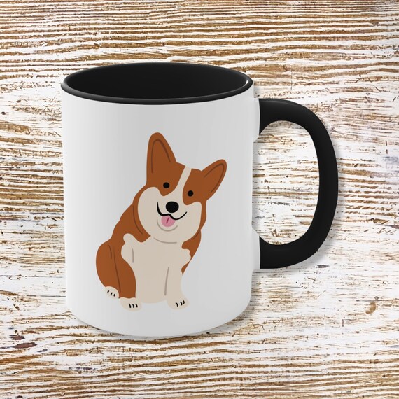all i need is coffee and corgis mug A Very Corgi Valentine main image 0