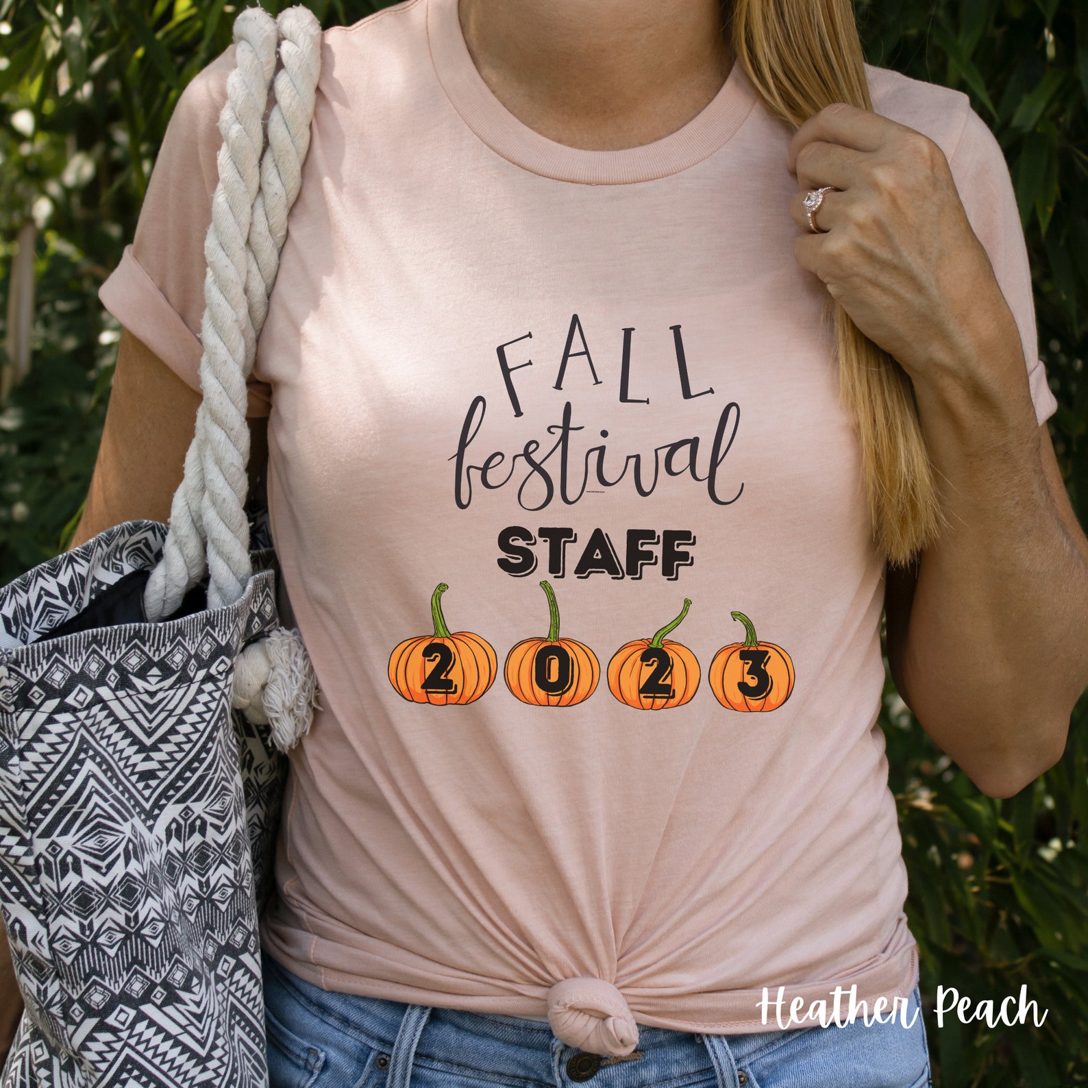 Fall Festival Staff T-shirts Community Event School Event Church Event