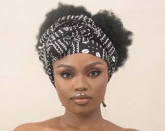 ARIYO African Head Wrap | Kente Head Wrap | Head Wraps for Women | Black Hair Accessories