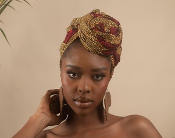 DEINA African Print Head Wrap