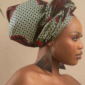 IHOTU African Head Wrap Head Wraps for Women Ankara Head Wrap image 4