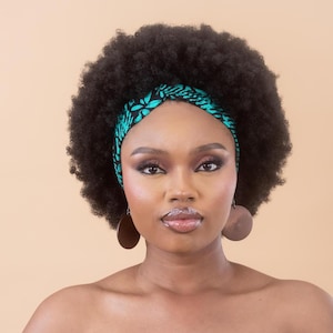 African Print Knot Twist Headband – Ankara Hairband – Handmade - Matching Womens Clothing Available in my Shop