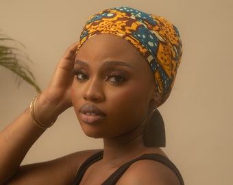 EREBI African Print Head Wrap | African Hair Accessories