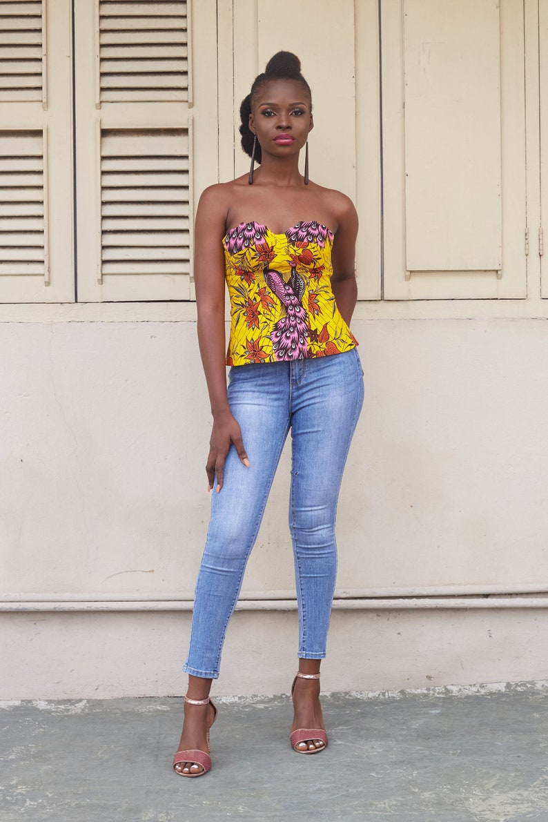 corset ankara styles